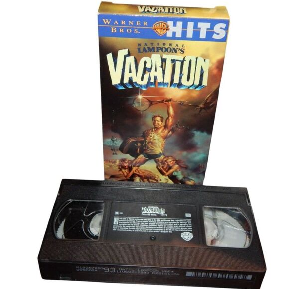 NATIONAL LAMPOON'S VACATION vintage VHS in original paper case Chevy Chase - Picture 2 of 7